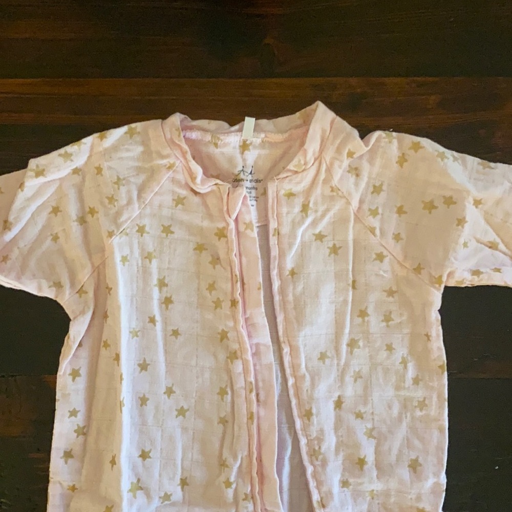 aden & anais zipped bodysuit